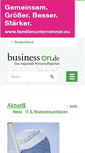 Mobile Screenshot of business-on.de